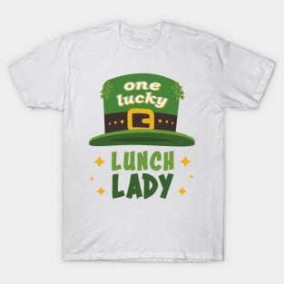 St. Paddy's DayOne Lucky Lunch Lady T-Shirt